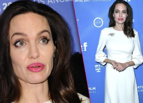 Sánh bước bên 2 con gái, Angelina Jolie lộ thân hình gầy gò đến báo động