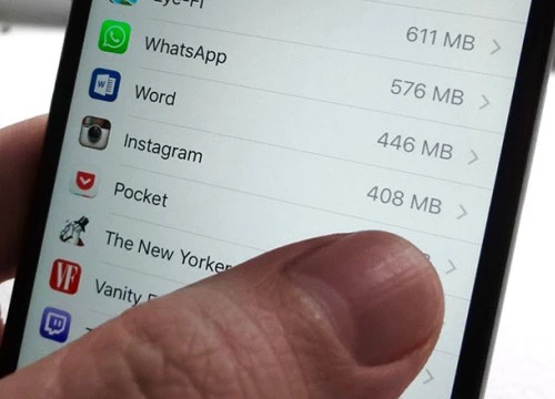 Mẹo giải phóng không gian lưu trữ trên iPhone và iPad
