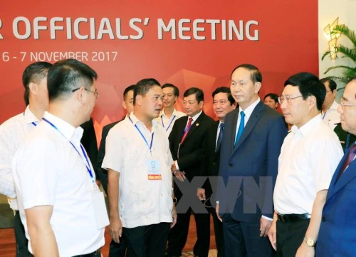 Chủ tịch nước tổng duyệt hoạt động của Tuần lễ Cấp cao APEC 2017