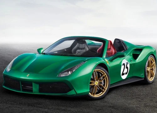 Ferrari 488 Spider "Green Jewel" giá gần 30 tỷ đồng