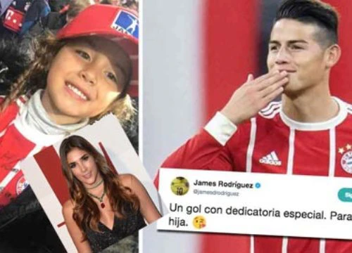 James Rodriguez nối lại tình xưa với vợ cũ