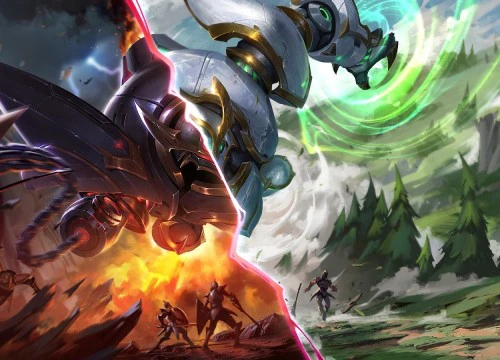 LMHT: Rò rỉ 2 trang phục siêu khủng mới mà Riot sắp làm cho Blitzcrank &#8211; Hắc Bạch Song Sát