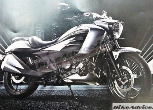 Lộ ảnh Suzuki Intruder mới, đẹp miễn chê