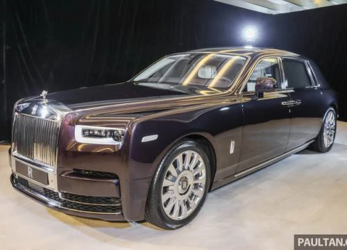 Rolls-Royce Phantom 2018 giá 12 tỷ đồng ở châu Á