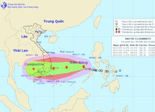 TP.HCM họp khẩn trước nguy cơ ảnh hưởng bởi bão số 12