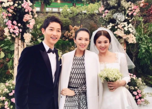 Xuất hiện xinh đẹp tại siêu đám cưới Song Joong Ki - Song Hye Kyo, Chương Tử Di vẫn bị chỉ trích vì những lý do này