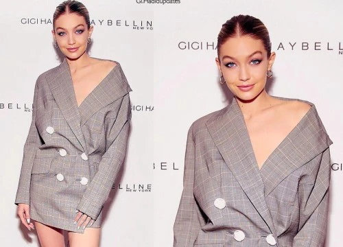 Gigi Hadid khoe vai trần chân thon, hút mọi ánh nhìn với vẻ đẹp ngày càng sắc sảo