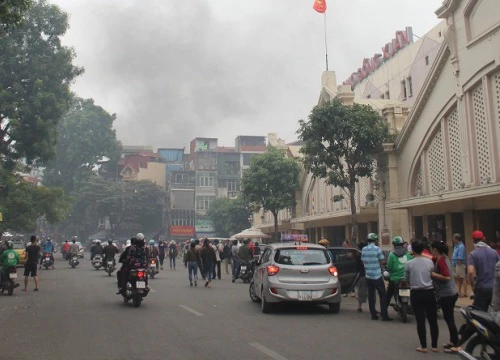 Hỏa hoạn tại 31 Hàng Giấy - Hoàn Kiếm, 2 người thương vong