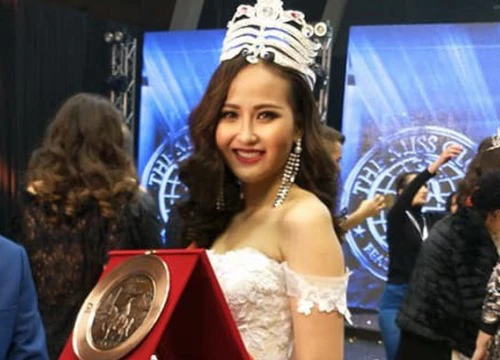 Khánh Ngân xuất sắc vượt qua 61 đối thủ đăng quang Miss Globe (Hoa hậu Hoàn cầu 2017)