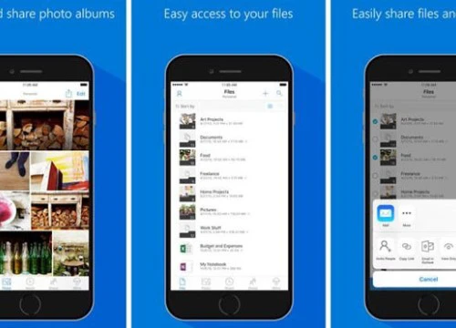 Microsoft tung bản cập nhật OneDrive hỗ trợ Face ID cho iPhone X