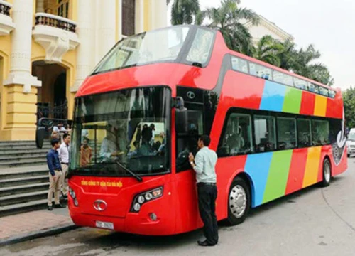 Hà Nội: Thống nhất lộ trình tuyến xe 2 tầng - City Tour