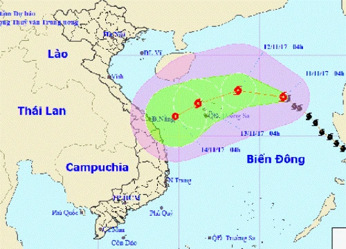 Bão Haikui có thể chuyển hướng khó lường