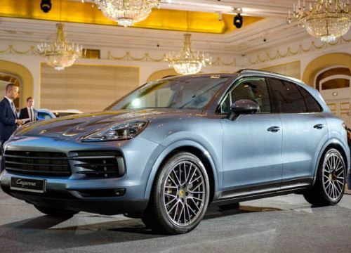 Cận cảnh Porsche Cayenne S 2018 giá 5,47 tỷ đồng