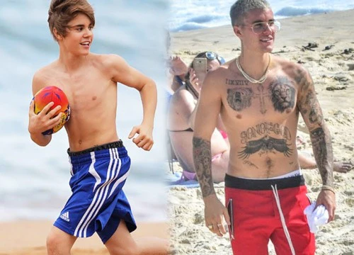 Giải mã loạt hình xăm hiểm hóc của "gã trai hư" Justin Bieber