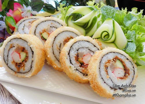 [Chế biến] - Kimbap chiên vừa ngon vừa giòn lại nóng hổi ai ăn cũng thích