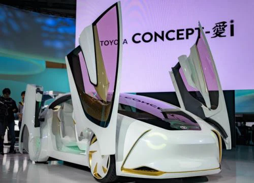 Ngắm xe công nghệ tối tân Toyota Concept-i