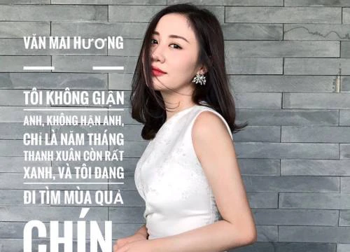 Bạn trai cũ vướng tin đồn có người mới, Văn Mai Hương nhẹ nhàng để lại lời nhắn nhủ