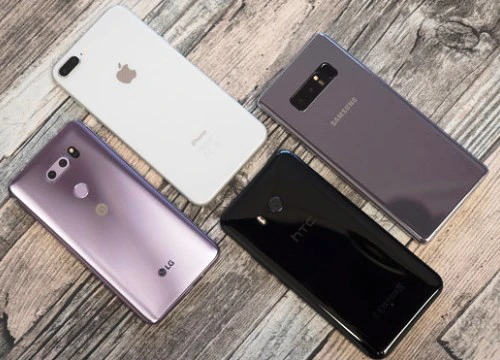 Đọ camera bộ tứ LG V30, iPhone 8 Plus, Galaxy Note 8 và HTC U11