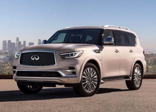 SUV hạng sang Infiniti QX80 2018 xuất hiện, đẹp mắt hơn