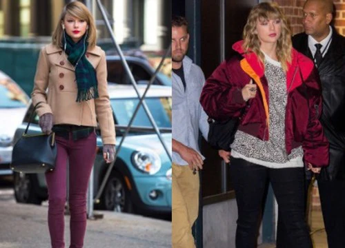 Taylor Swift gây ngỡ ngàng với thân hình phát tướng, hông nở đùi to trên phố