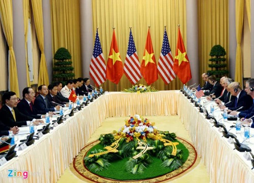 Việt-Mỹ thảo luận về Biển Đông trong chuyến thăm của TT Donald Trump