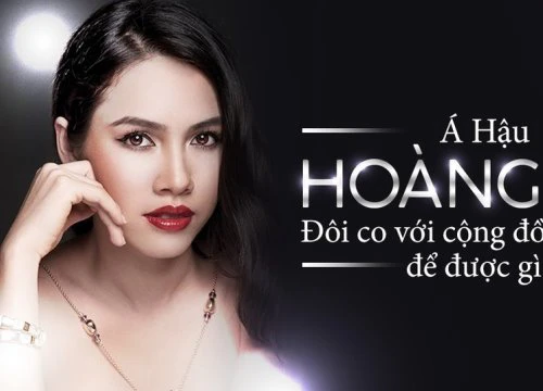 Á hậu Hoàng My: Đôi co với cộng đồng mạng để được gì?