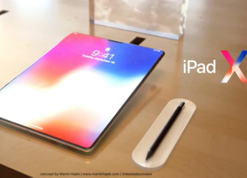 Hình dung mới về iPad X