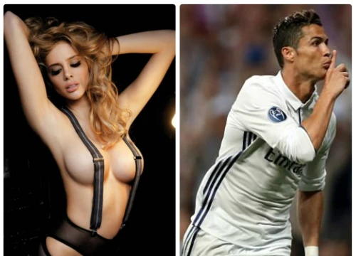 Thánh nữ vòng một cuồng loạn siêu sao Ronaldo: Cứ nhớ nhung là 'cởi'