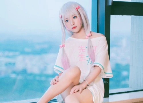 Cosplay Sagiri chuyên vẽ hentai cưng không thể tả!