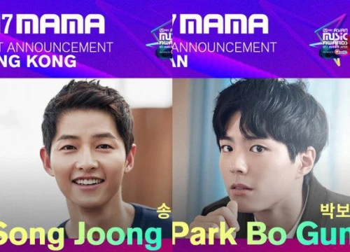 MAMA Hồng Kông có Song Joong Ki, Nhật có Park Bo Gum chủ trì, vậy còn Việt Nam?