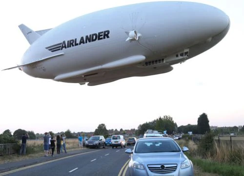 Máy bay lớn nhất thế giới Airlander 10 bị rơi, phá huỷ hoàn toàn