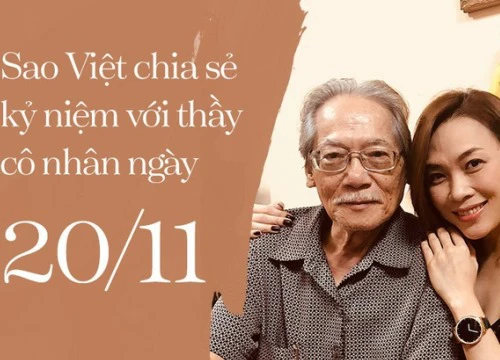 Mỹ Tâm cùng nhiều sao Việt rộn ràng gửi lời tri ân thầy cô nhân ngày Nhà giáo Việt Nam 20/11