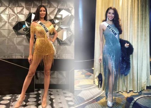 Nguyễn Loan diện chiếc váy này, ai cũng nhớ đến Phạm Hương năm ấy tại Miss Universe