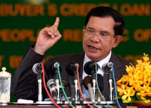 Thủ tướng Hun Sen thách thức Mỹ cắt viện trợ Campuchia