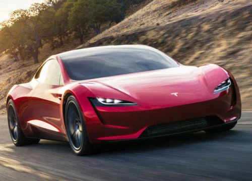 Xe điện Tesla Roadster nhanh hơn cả Bugatti Chiron