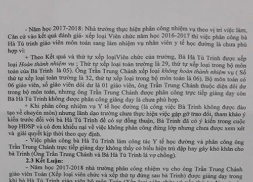 Nhà trường nhận lỗi vụ điều giáo viên Toán làm nhân viên y tế