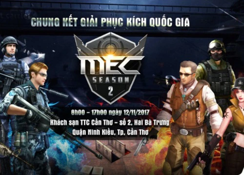 Phục Kích Mobile tặng giftcode chào mừng vòng chung kết giải đấu MEC Season 2