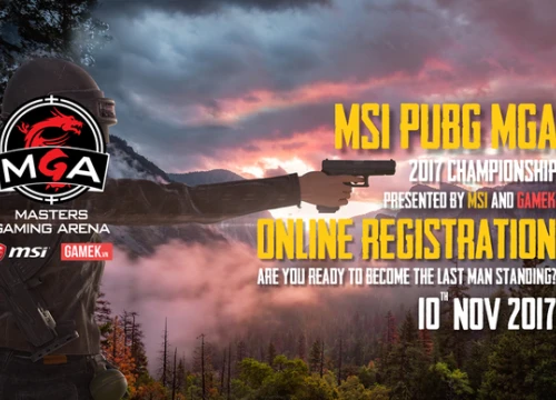 MSI GameK Championship 2017 - Giải đấu PUBG lớn nhất Việt Nam từ trước đến nay CHÍNH THỨC khởi tranh