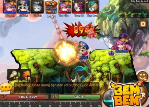 Nhanh tay nhận ngay VIPCode 300 Kim Cương của Bem Bem GO, game chơi cực giống Gunbound