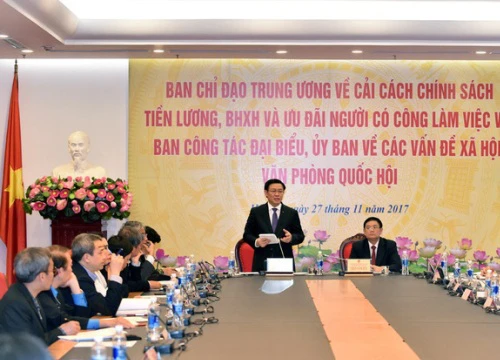 Các cơ quan Quốc hội cũng "than thở" tiền lương