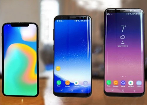 Galaxy S9 sẽ có màn hình đẹp như iPhone X