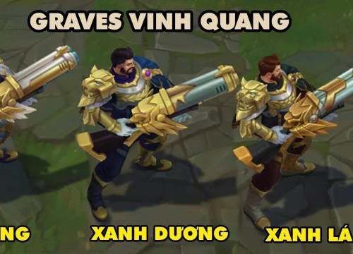 Không một lời báo trước, Graves Vinh Quang - phần thưởng xếp hạng mùa 7 chính thức đến tay người chơi LMHT