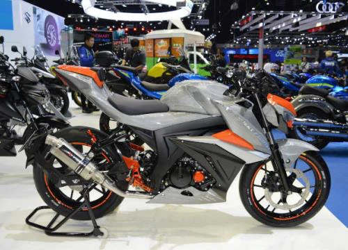 Suzuki GSX-S150 độ áo sợi carbon đẹp cuốn hút