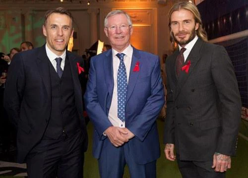 Becks, Sir Alex tái hợp trong Gala từ thiện tại London