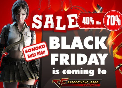 CrossFire Legends - Black Friday với nhiều sự kiện khủng