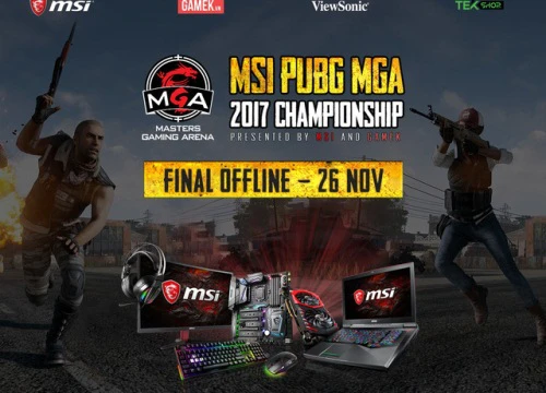 Hé lộ những hình ảnh đầu tiên về "phòng máy trong mơ", nơi tổ chức vòng offline giải PUBG MSI MGA Championship 2017