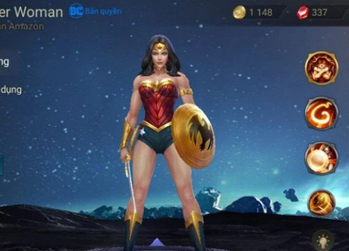 Liên Quân Mobile: 4 lý do để bạn phải sắm ngay Wonder Woman về với kho tướng của mình