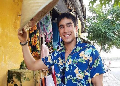 Sau Chân Tử Đan và So Ji Sub, nam thần Thái Lan Nadech Kugimiya tới Hội An nghỉ dưỡng, nói lời "Cảm ơn" siêu đáng yêu