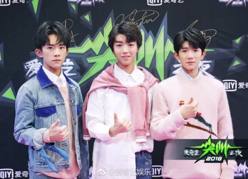 TFBOYS giành giải nhóm nhạc của năm tại đêm hội iQiyi