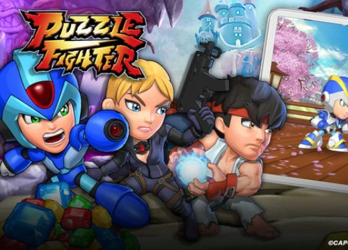 Tải ngay Puzzle Fighter - Game "xếp hình chưởng" vừa được Capcom ra mắt toàn cầu